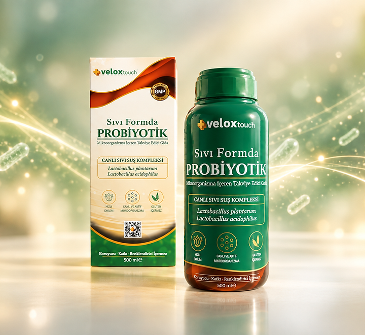 VeloxTouch Probiyotik - Canlı sıvı form probiyotik